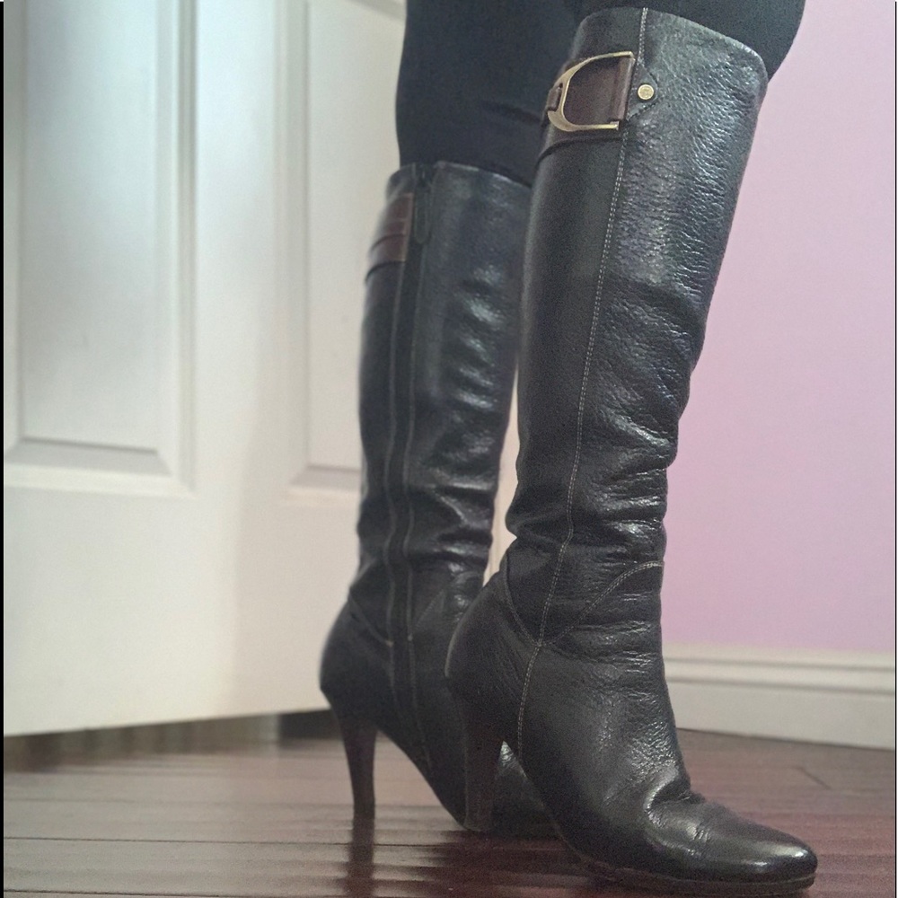 Cole Haan Leather knee high boots